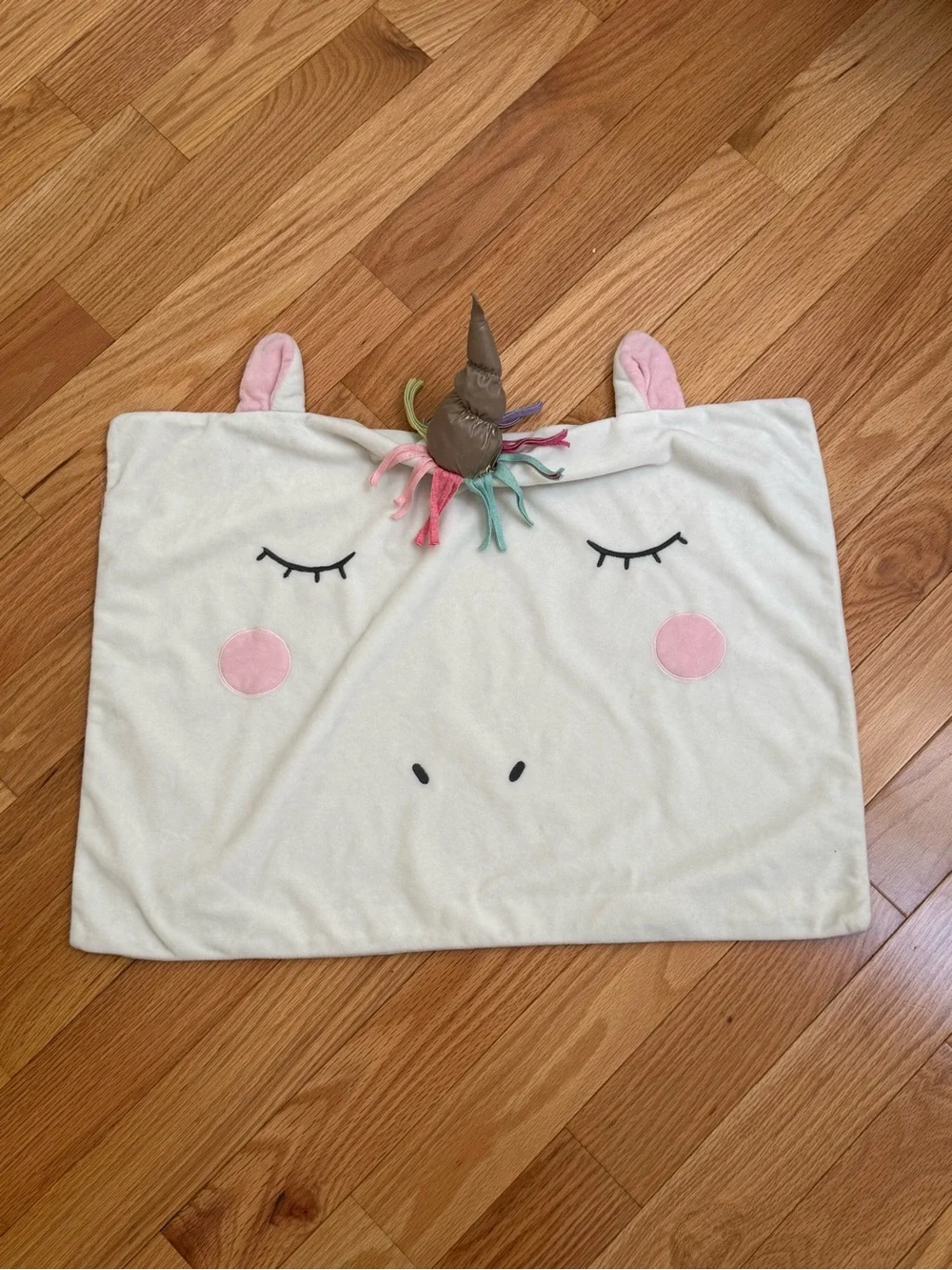 Pottery Barn Kids Unicorn Cuddle Pillow